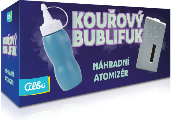 Levně Kouřový bublifuk - Náhradní bublinová směs a atomizér