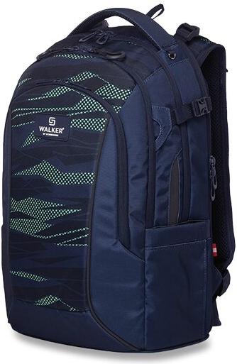 Školní batoh WALKER Campus Neo Layers Green