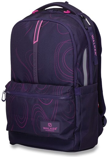 Školní batoh WALKER Rey Purple Frequency
