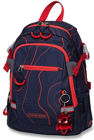 Dětský batoh Schneiders Ninja Revenge Black Red