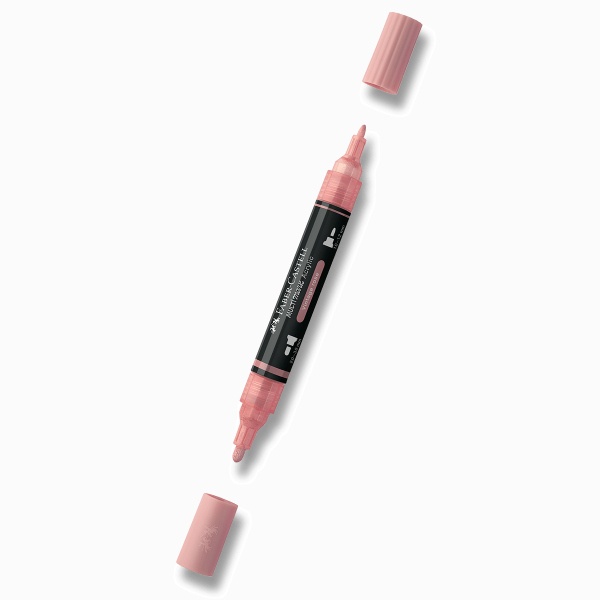 Levně Akrylový popisovač Faber-Castell Multimark - 304, vintage rose