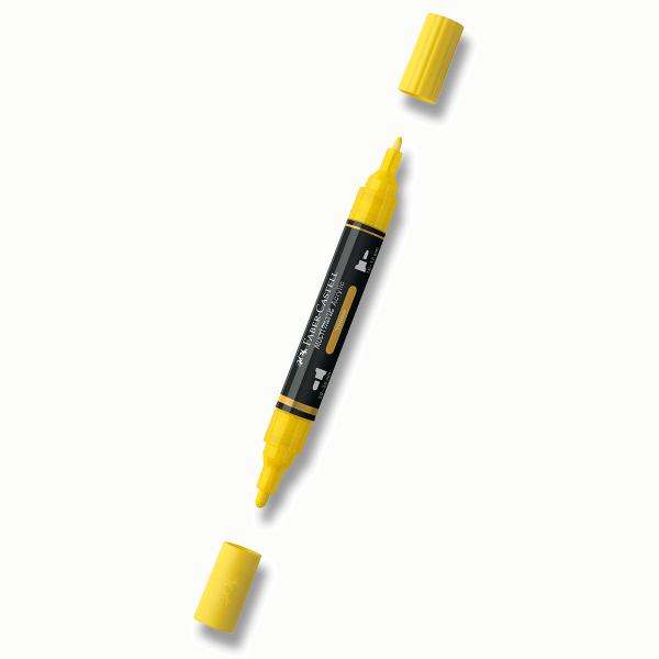 Levně Akrylový popisovač Faber-Castell Multimark - 108, yellow