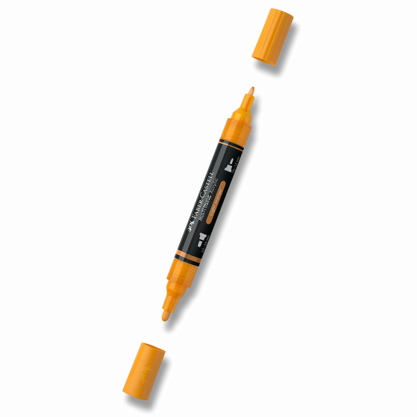 Levně Akrylový popisovač Faber-Castell Multimark - 309, light orange