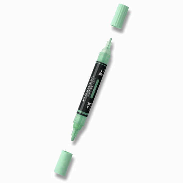 Levně Akrylový popisovač Faber-Castell Multimark - 412, mint