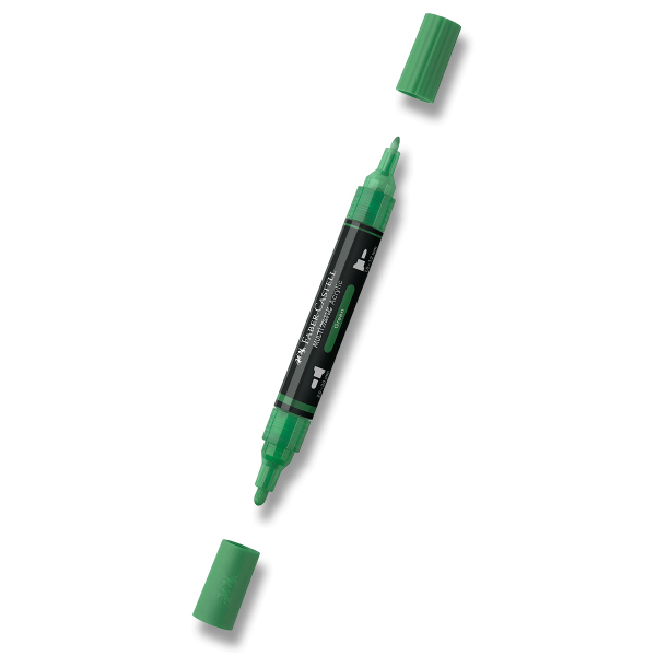 Levně Akrylový popisovač Faber-Castell Multimark - 316, green