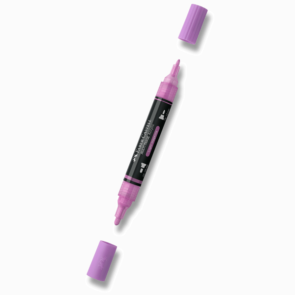 Levně Akrylový popisovač Faber-Castell Multimark - 119, light magenta