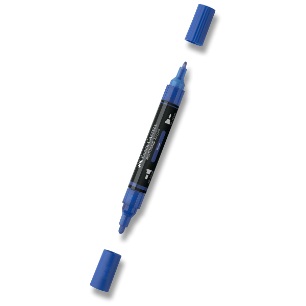Levně Akrylový popisovač Faber-Castell Multimark - 120, blue