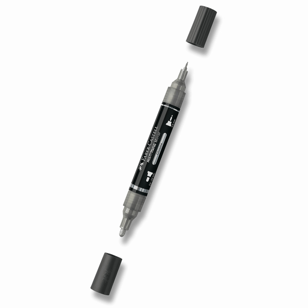 Levně Popisovač Faber-Castell Multimark Mirror - 551, chrome