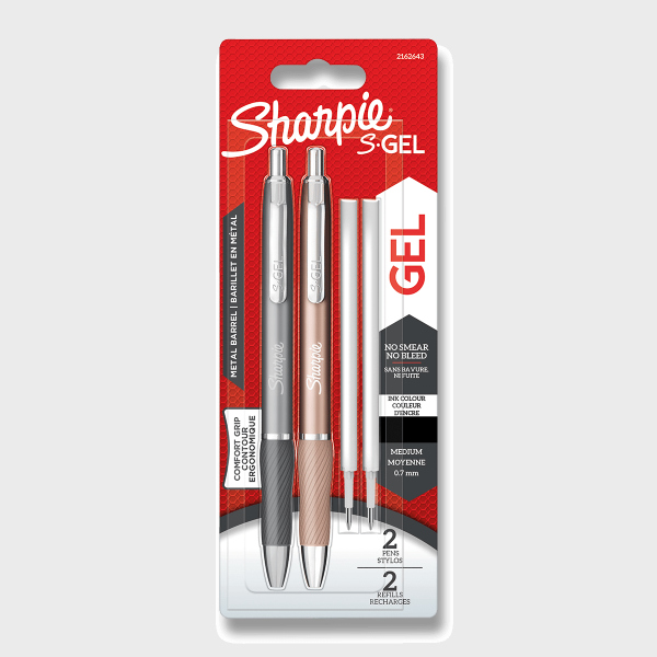 Kuličkové pero Sharpie S-Gel - sada 4 ks