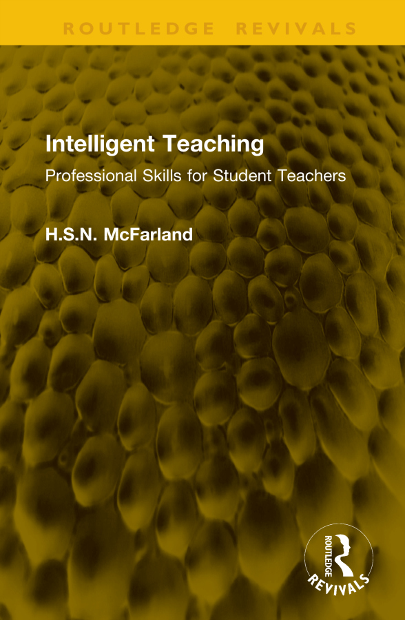 Intelligent Teaching Taylor & Francis