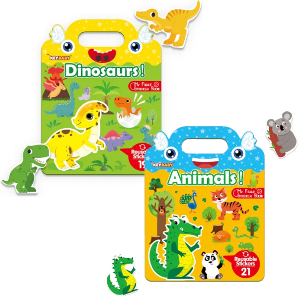 Sada – Gumolepky - Dinosauři + Gumolepky - Zvířátka