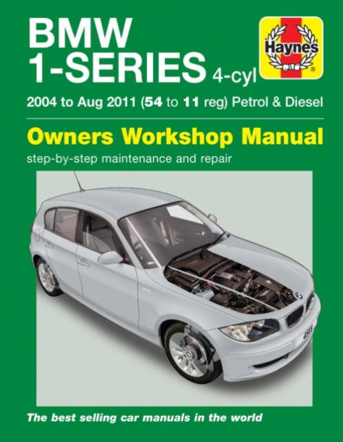 BMW 1-Series 4-cyl Petrol a Diesel (04 - Aug 11) Haynes Repair Manual