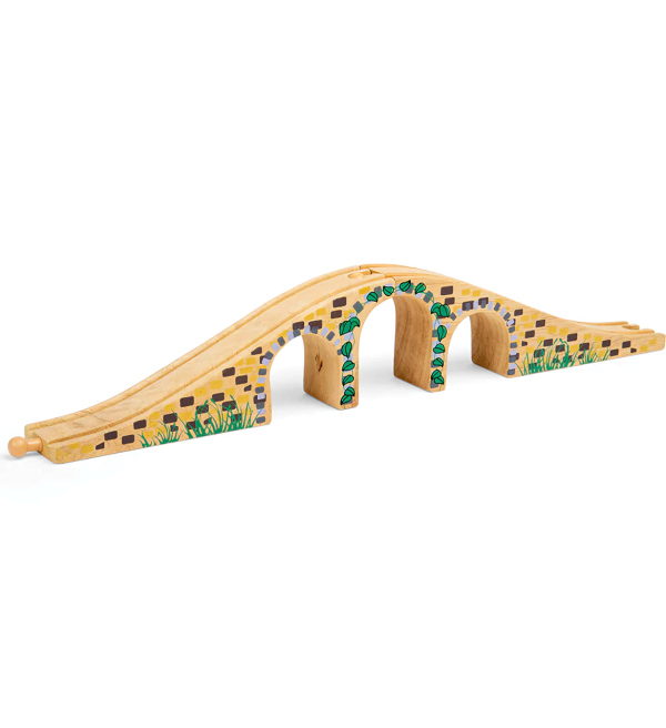 Levně Bigjigs Rail Dřevěná kolej most