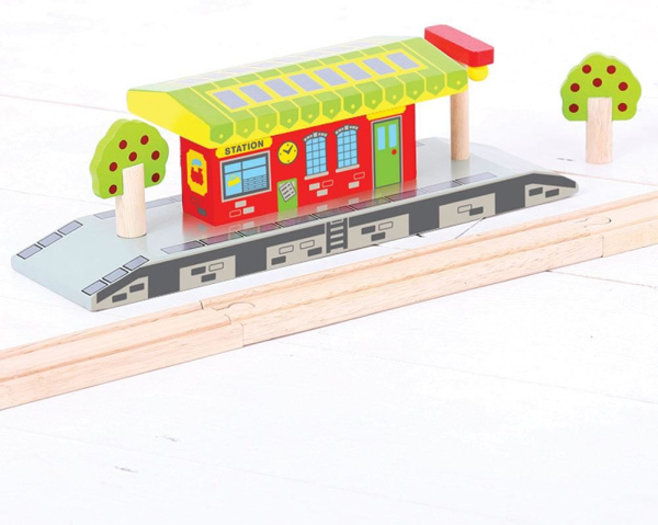 Levně Bigjigs Rail Venkovské nádraží