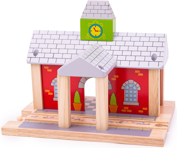Levně Bigjigs Rail Nádraží