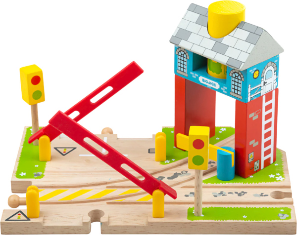 Levně Bigjigs Rail Závory s návěstím