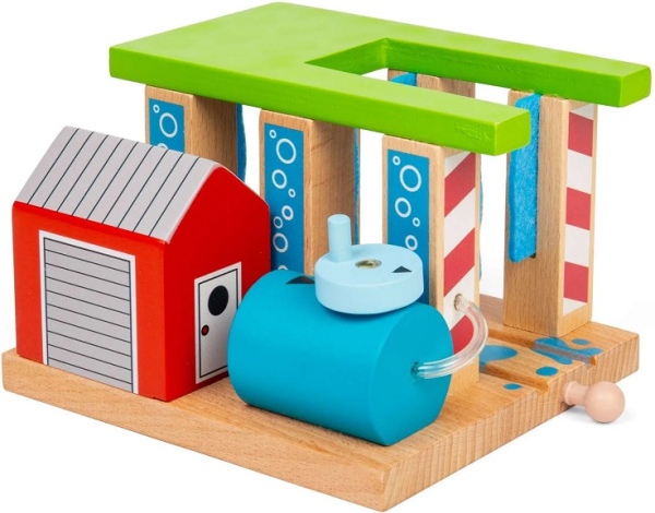 Levně Bigjigs Rail Vlaková myčka