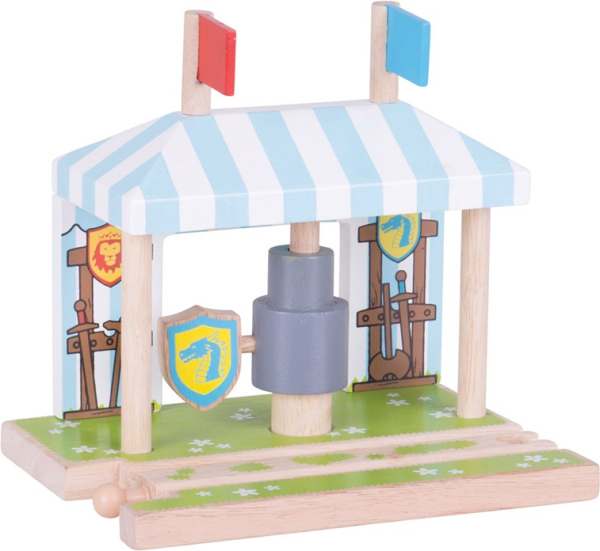 Levně Bigjigs Rail Rytířské kolbiště