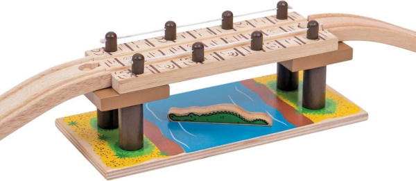 Levně Bigjigs Rail Most Safari