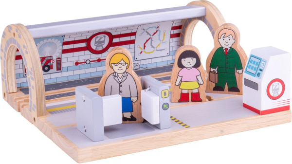 Levně Bigjigs Rail Stanice metra