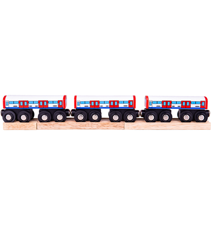 Levně Bigjigs Rail Vagóny metra