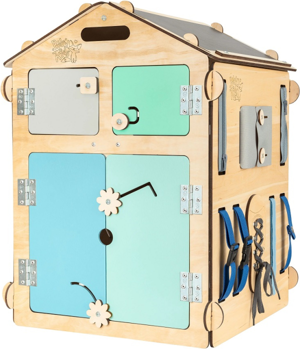 Levně BusyKids Activity board Domeček mátový
