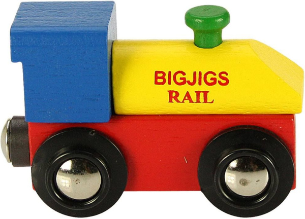 Levně Bigjigs Rail Lokomotiva
