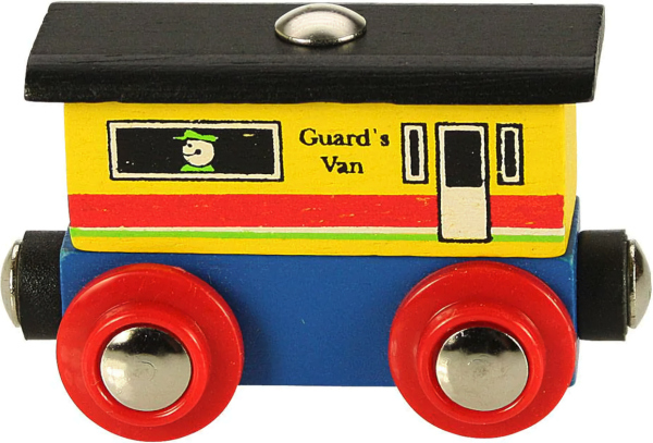 Levně Bigjigs Rail Dřevěná vláčkodráha - Vagónek