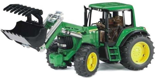Levně Bruder Traktor JOHN DEERE 6920 s čelním nakladačem