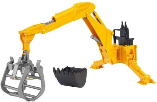 Levně Bruder Závěsný bagr za traktor