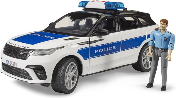 Levně Bruder Range Rover Velar Policie s figurkou