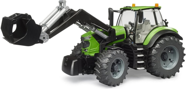 Levně Bruder Traktor Deutz-Fahr 8280 TTV s čelním nakladačem