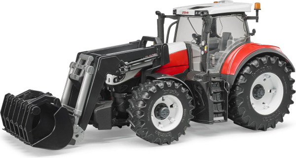 Levně Bruder Traktor Steyr 6300 Terrus CVT s čelním nakladačem