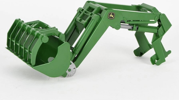 Levně Bruder Čelní nakladač pro traktory John Deere 7R zelený