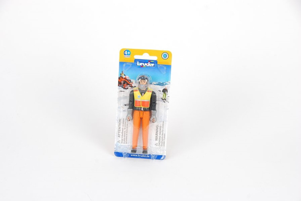 Levně Bruder BWORLD Figurka řidiče sněžného skútru