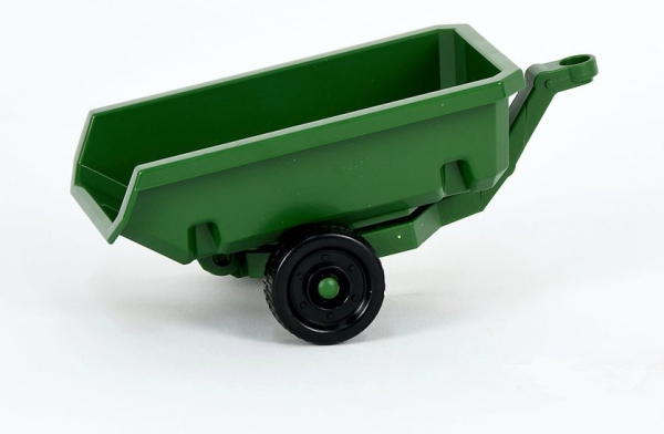 Levně Bruder Zelený přívěs za traktor