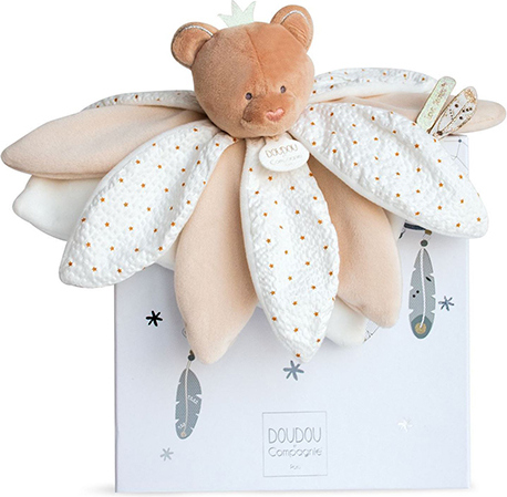 Doudou Dárková - plyšový muchláček medvídek 26 cm