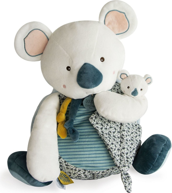 Levně Doudou Koala Yoca s prostorem pro uložení pyžámka 40 cm