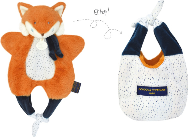 Levně Doudou Liška v tašce 3v1