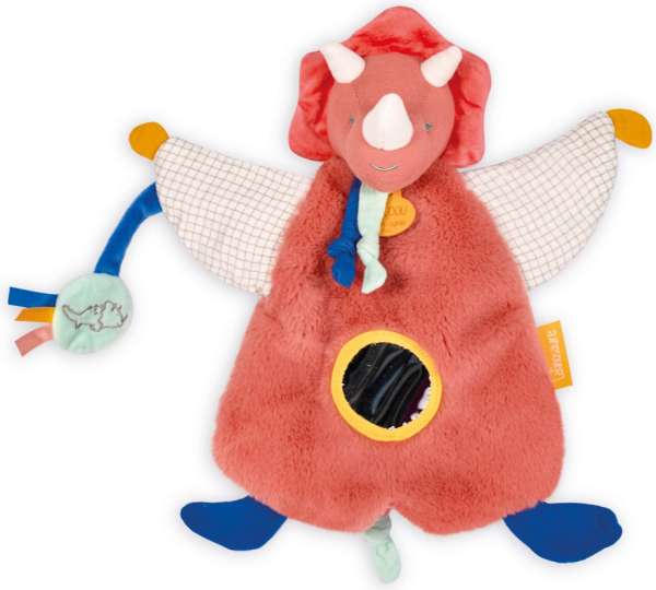 Levně Doudou Plyšový maňásek dinosaurus Lou 25 cm