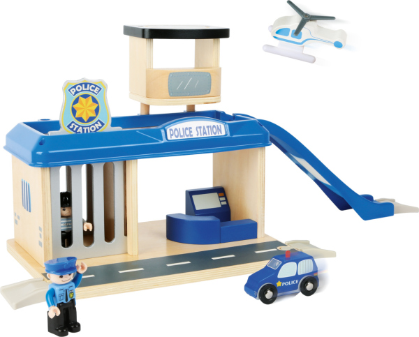 Levně small foot Policejní stanice s příslušenstvím