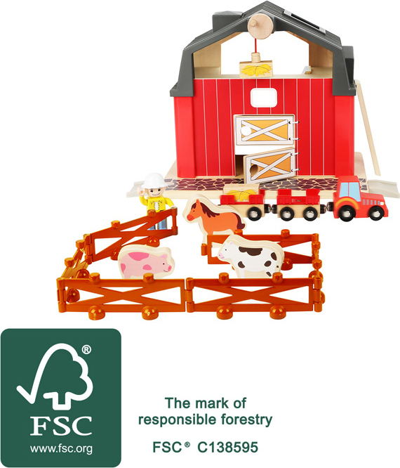 Levně small foot Farma s příslušenstvím FSC