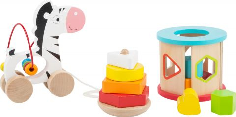 Levně small foot Dřevěný motorický set hraček