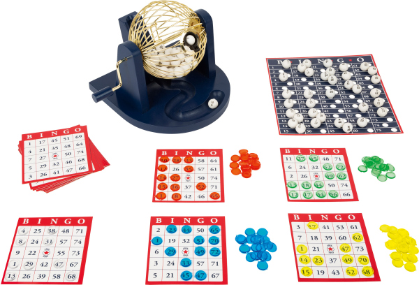 Levně small foot Hra bingo s losovacím bubnem