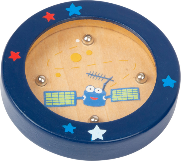 Levně small foot Minilabyrint Space 1 ks tmavě modrá