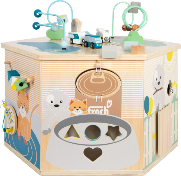 Levně small foot Motorická interaktivní kostka Pets XXL