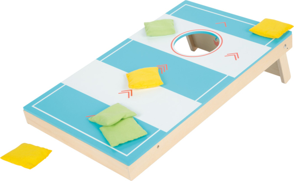 Levně small foot Hra 2v1 Cornhole a stolní hokej Active