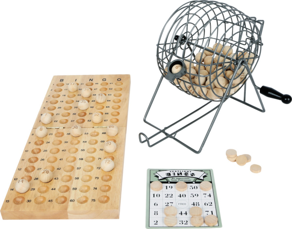 Levně small foot Dřevěná hra Bingo