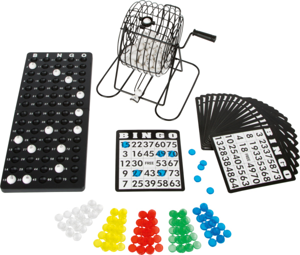 Levně small foot Hra Bingo X s příslušenstvím