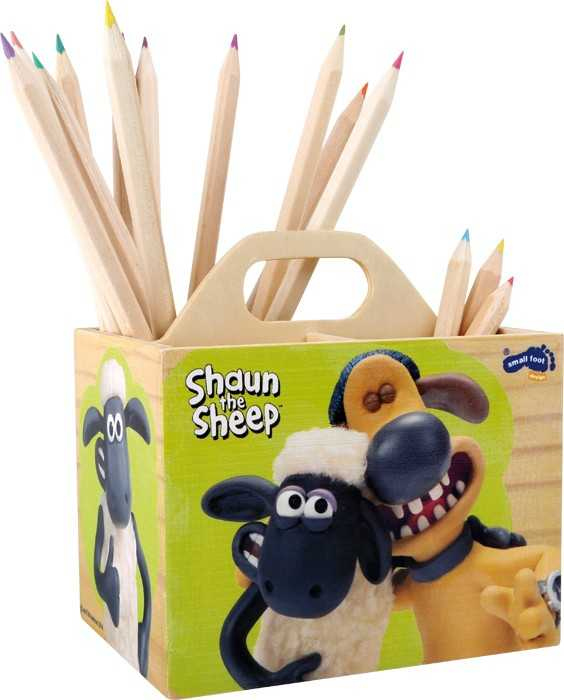 Levně small foot Dřevěný stojánek na tužky ovečka Shaun